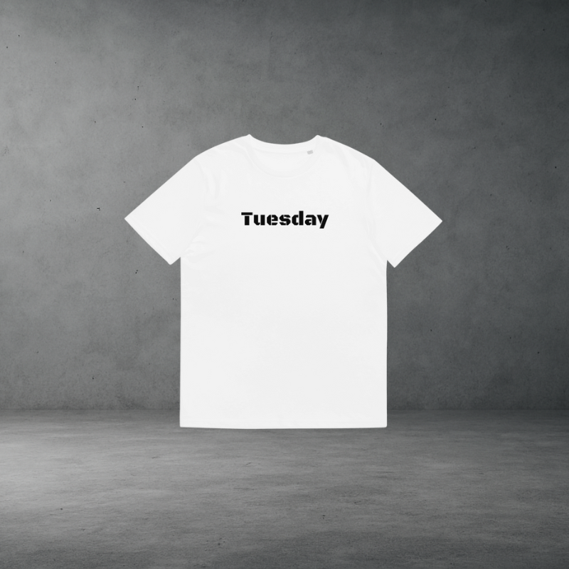 Tuesday - White Tee