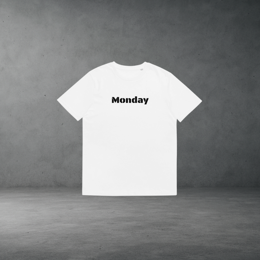 Monday - White Tee