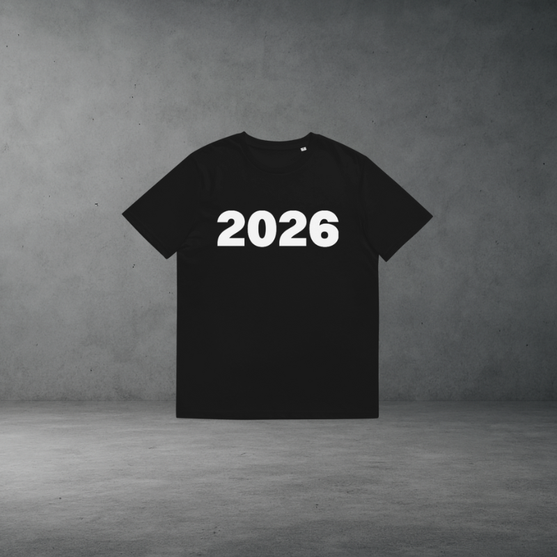 2026 black tee
